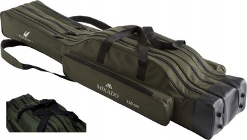 MIKADO POKROWIEC NA WĘDKI 3 KOMORY 140 cm