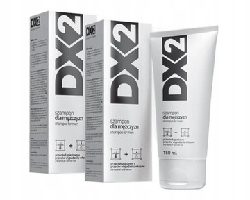 DX2 szampon przeciw siwieniu (srebrny) 2 x 150 ml