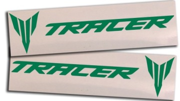 Наклейки TRACER yamaha слева и справа разных цветов!