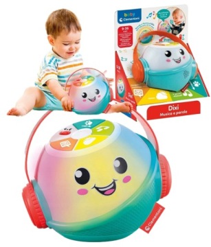 Hudební kulička pro miminko Baby různé písničky mikrofon