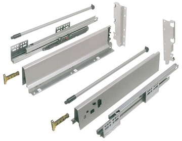 Szuflada Modern box GTV L-500 wysoka H-210 szara
