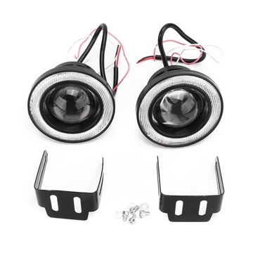 2X LAMPY PRZECIWMGIELNE LED COB DO SAMOCHODÓW CIĘŻAROWYCH SUV