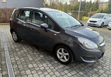 Opel Meriva II Mikrovan Facelifting 1.4 Twinport ECOTEC 100KM 2016 Opel Meriva 1,4 100KM Klimatyzacja 2xPDC 1Wlasciciel 1.4 Benzyna 100KM, zdjęcie 3