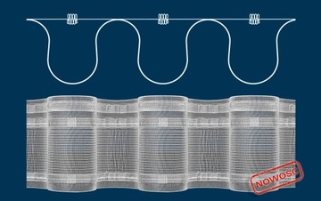 УСЛУГА ПОШИВКИ ЛЕНТЫ ВОЛНА 10 СМ НА КАРИЗИН