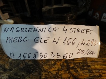 IDEALNI KPL. RADIÁTOR 4 ZÓNY MERCEDES W166 1