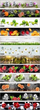 Закаленное стекло для кухни, стеклянная панель Lacobel.