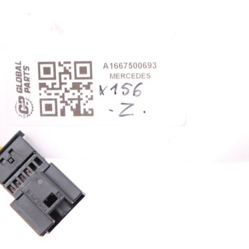 MERCEDES W166 X156 KLIKA KRYT KUFRU ZADNÍ A1667500693