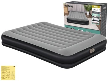 Materac Dmuchany Dwuosobowy Łóżko do Spania z Pompką 230V Bestway 67725