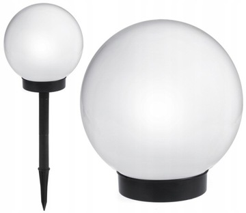 Lampa Lampka Solarna LED do Oświetlenia Ogrodu Solarne Ogrodowe Białe 0724