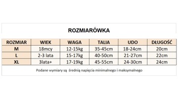 Трусики тренировочные для подгузников с вшитой вставкой L для детей 2-3 лет.