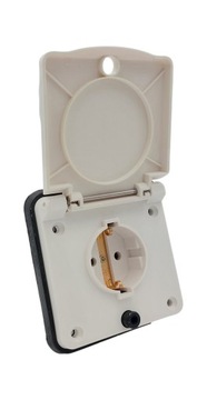 ВНЕШНЯЯ ЭЛЕКТРИЧЕСКАЯ РОЗЕТКА ДЛЯ КАМЕРЫ, ПРИЦЕПА-ДАЧИ, PRADU 230В
