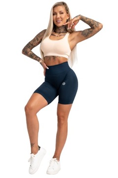 GYM GLAMOUR SZORTY SPODENKI FLEXIBLE DARK SEA XS