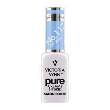 Pure Creamy Lakier Hybrydowy nr 117 Sky Blue Victoria Vynn