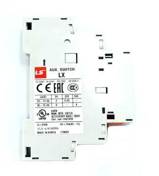 Styk pomocniczy LS MMS LX 1a1b NO NC