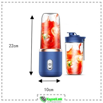 ПОРТАТИВНЫЙ БЛЕНДЕР С СОКОВИНОВКОЙ USB C САМЫЙ МОЩНЫЙ