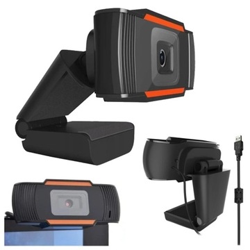 KAMERA INTERNETOWA Kamerka mini web FULL HD 1080p Mikrofon do komputera USB