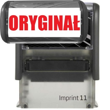 PIECZĄTKA ORYGINAŁ TRODAT 8911 DO FIRMY BIURA CZARNA 38x14mm