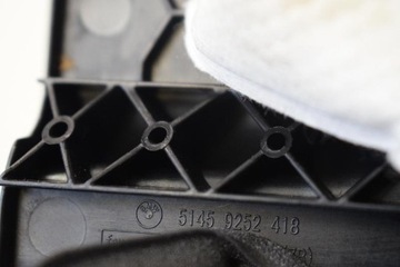 BMW X5 F15 2014 DESKA ROZDĚLOVAČE SPODNÍ KRYT PANELU 9252418