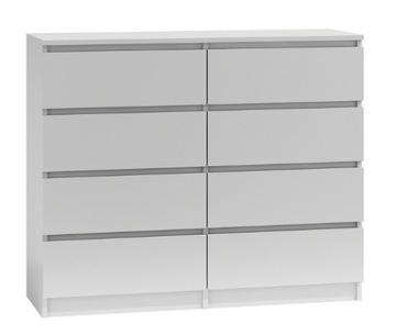 Komoda TopEshop Malwa 120 x 40 x 97cm biały