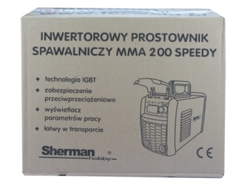 ИНВЕРТОРНЫЙ СВАРОЧНЫЙ АППАРАТ 200А SPEEDY 200 IGBT SHERMAN