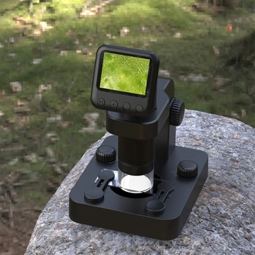 Цифровой микроскоп со светодиодным экраном 2MP RGB 20-100x