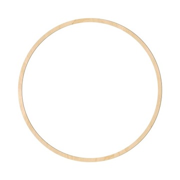 OBRĘCZ drewniana - kółko do łapacza snów 12 cm DIY koło szlifowane