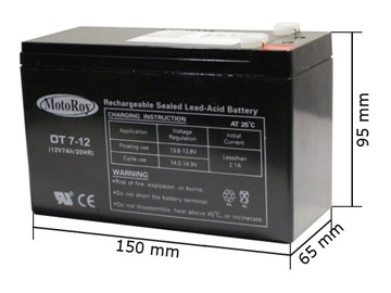 AKUMULATOR OT 7A-12V
