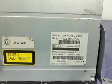 HONDA ACCORD VIII CD-ЧЕЙНДЖЕР 39100-TL0-G500