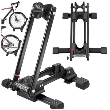 STOJAK ROWEROWY PARKING NA ROWER DO ROWERU UCHWYT UNIWERSALNY SKŁADANY 30kg