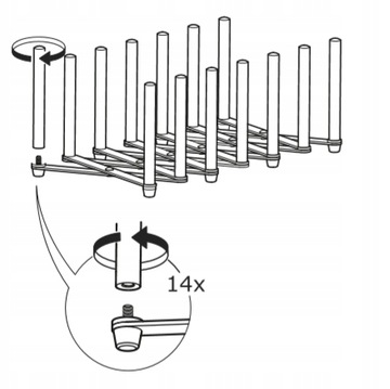 ДЕРЖАТЕЛЬ КРЫШКИ ПОДСТАВКИ IKEA DIVISION