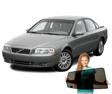 Záclony na magnetech Volvo S80 I 1 sedan