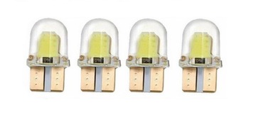 4x Żarówka LED W5W T10 COB