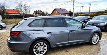 Seat Leon III ST Facelifting 1.4 EcoTSI 150KM 2018 Seat Leon BENZYNA AUTOMAT KAMERA skora alcantara 2x pdc serwis aso, zdjęcie 11