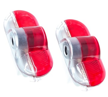 2x LAMPKA LED DRZWI PROJEKTOR SKODA OCTAVIA I 1U II 1Z HOLOGRAM LOGO ŠKODA