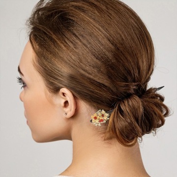 AKCESORIA DO WŁOSÓW DREWNIANYCH W STAROŻYTNYM STYLU