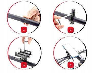 Руль GUB РУЧКА ДЛЯ МОТОЦИКЛА НА ТЕЛЕФОН