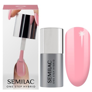 SEMILAC ONE STEP HYBRID LAKIER HYBRYDOWY S630 5ml