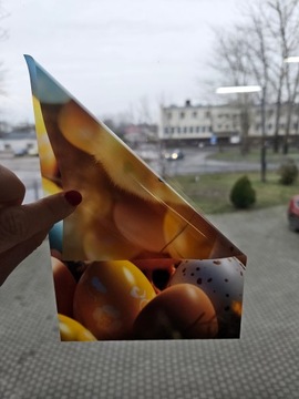 Naklejka Wielkanocna Kurczaczek 2szr.