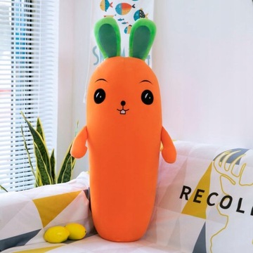 Pluszowa zabawka dla dzieci z marchewką 50cm