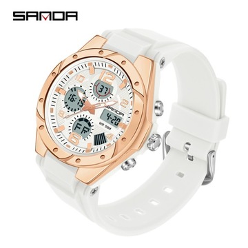 SANDA Luxury Ms LED Digital Sport Watch Fashion