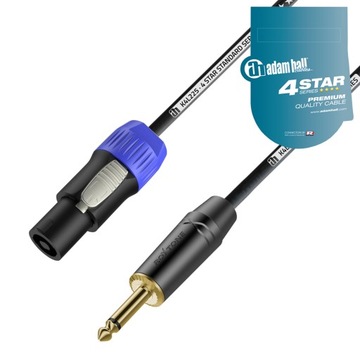 Adam Hall K4 L225 Profesjonalny Kabel głośnikowy Speakon - Jack 6,3mm 10m