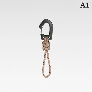 1PC Outdoor Anti-lost Lanyard Climb Keychain