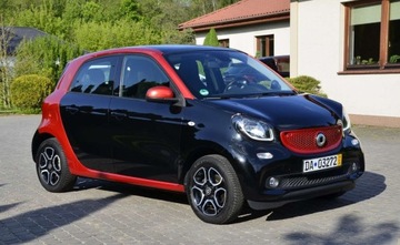 Smart Forfour II Hatchback 0.9 90KM 2018 Smart ForFour II W453 0.9 Turbo Benzyna 90KM Prime Panorama Skóra Aut.Klima, zdjęcie 4