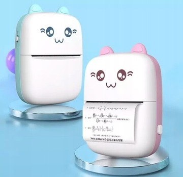 Многофункциональный термопринтер для фотоэтикеток DRUKUŚ + рулоны 11 шт.