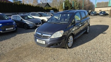 Opel Zafira B 1.7 CDTI ecoFLEX 125KM 2008 Opel Zafira 2x alufelgi, Panorama, serwisowany, zdjęcie 2