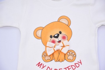 КОМПЛЕКТ ОДЕЖДЫ ДЛЯ МАЛЬЧИКА, СВИТШОТ, БРЮКИ, БОДИ