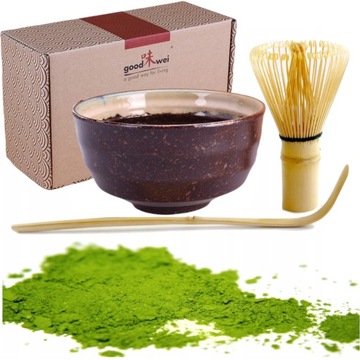 ZESTAW DO MATCHY zestaw startowy MATCHA na prezent