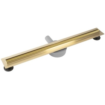 Odpływ NEOX SLIM PRO 70 złoty liniowy obrotowy Rea