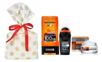 Zestaw Prezent dla Mężczyzny LOREAL MEN EXPERT Krem + Żel + Antyperspirant