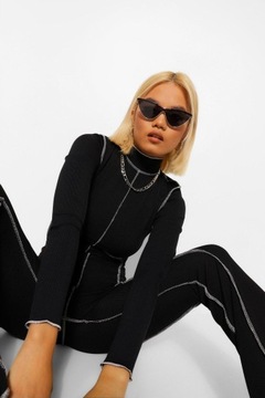 R3R065 BOOHOO__MZ7 BODY PRĄŻEK DŁUGI RĘKAW__XS